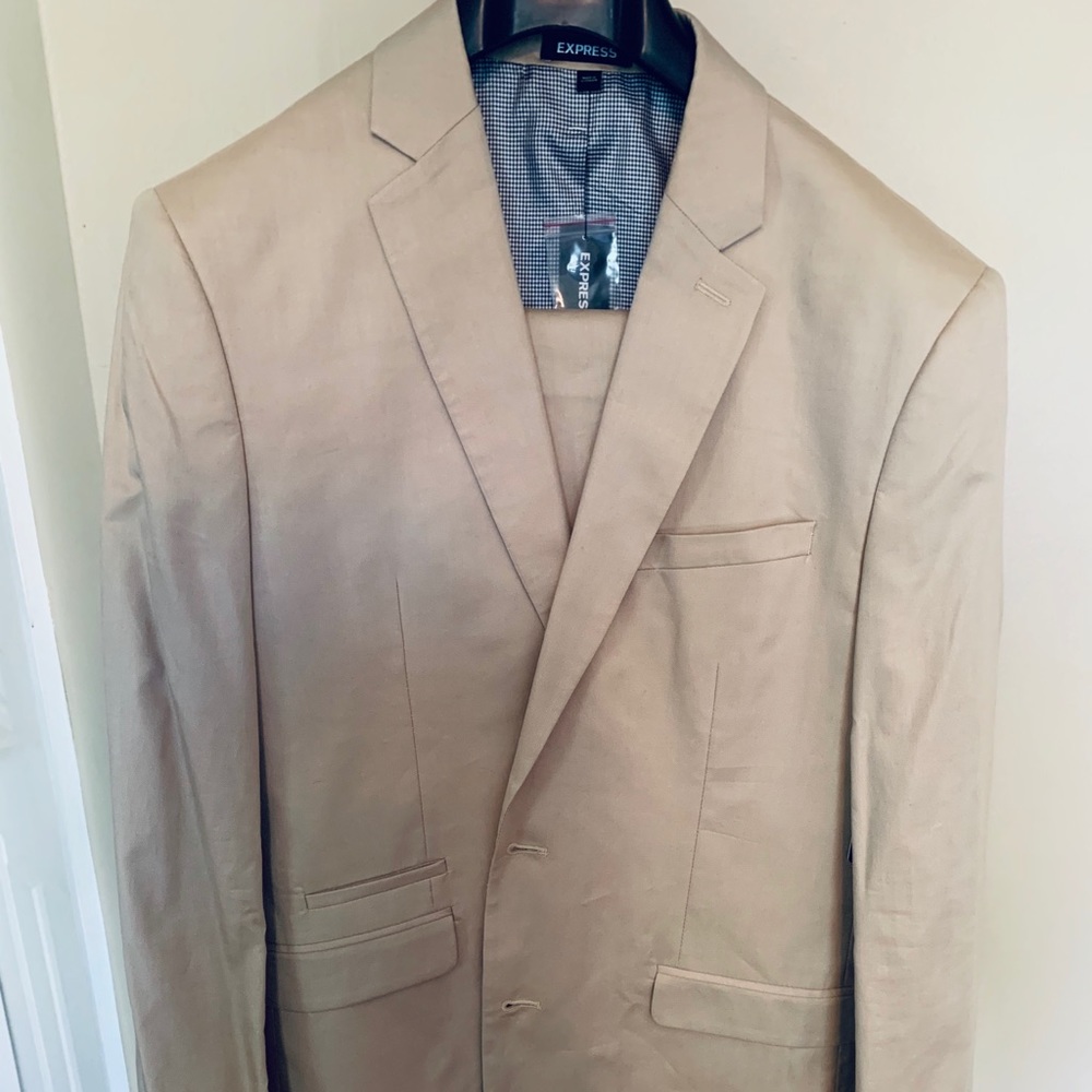 Express Tan Suit